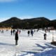 Ice skating in Evergreen, CO