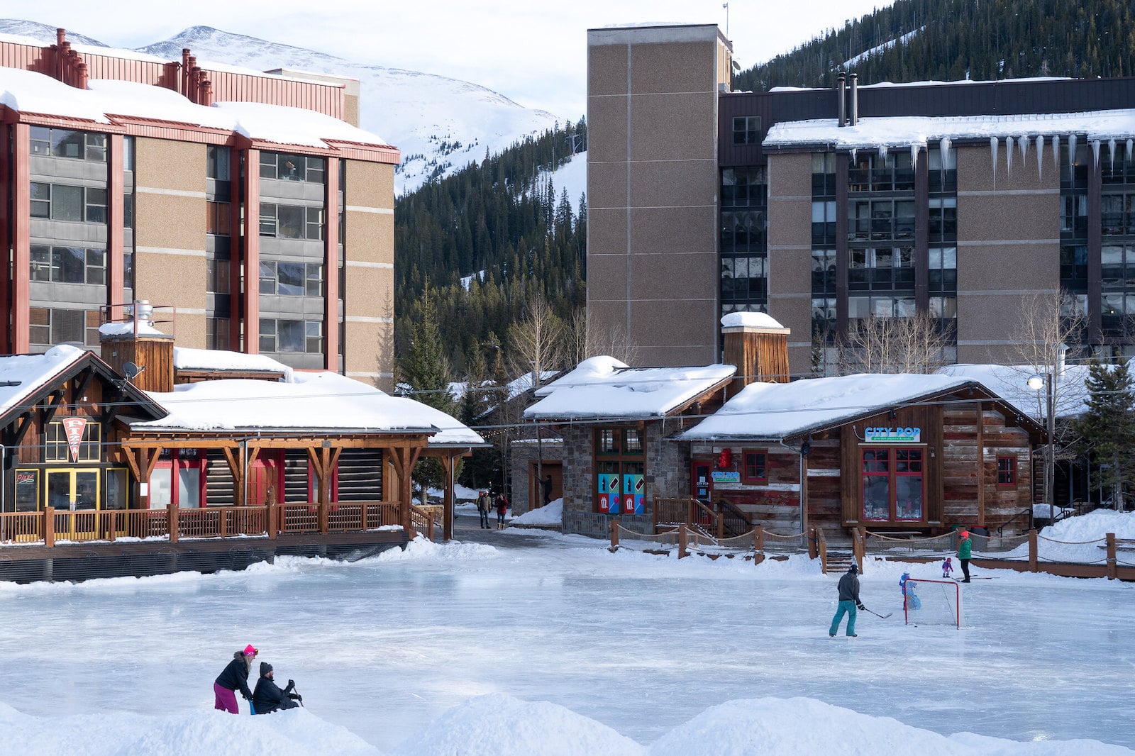 Skating at Copper Mountain Resort, CO