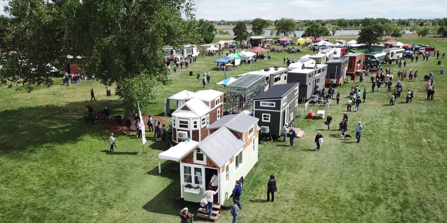 Image of the Colorado Tiny House Festival in Brighton, Colorado