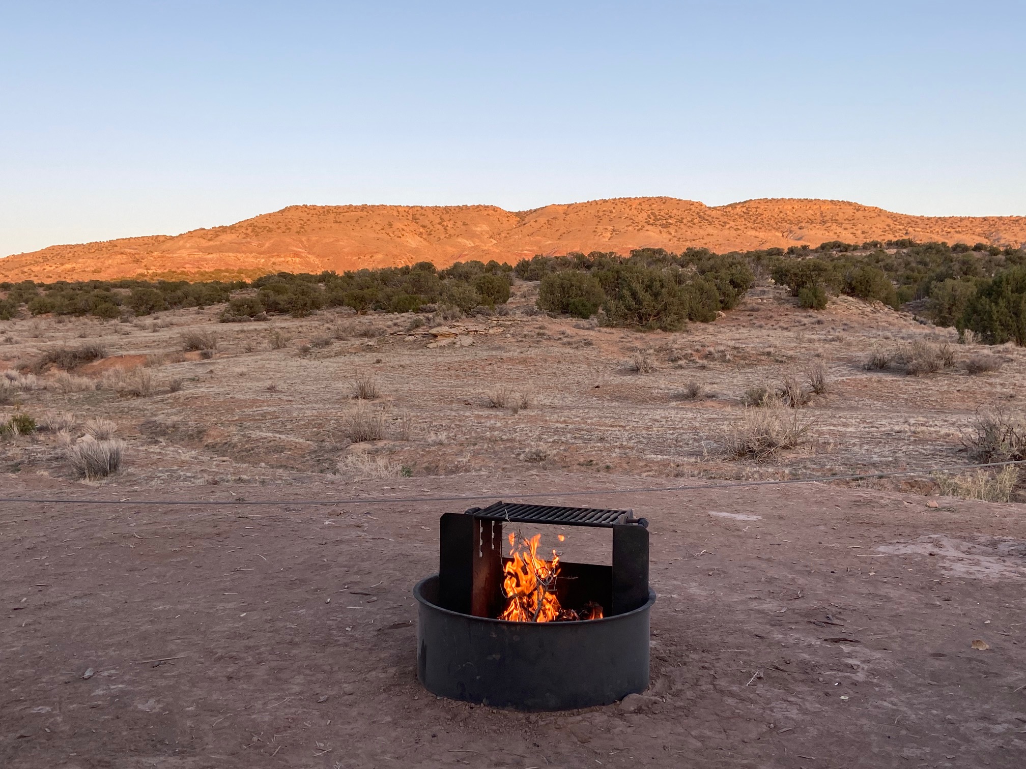 Fruita Colorado Fire Ring Campfire Dispersed Camping