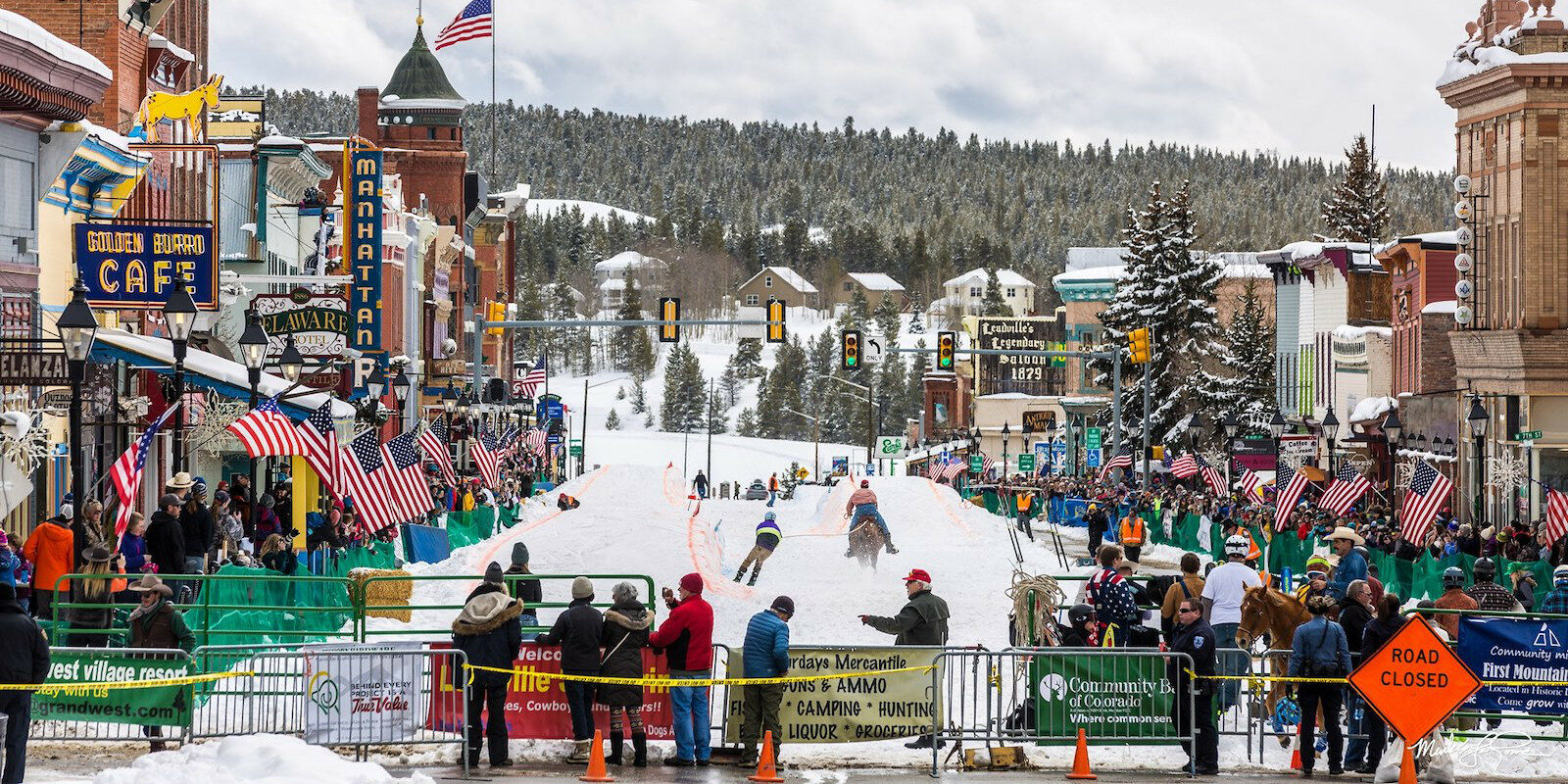 Leadville Ski Joring 2024 March Winter Sports Festival