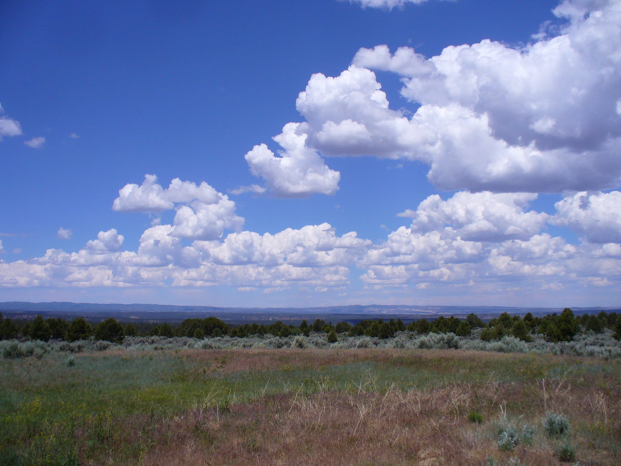 Piceance-East landscape under blue skies