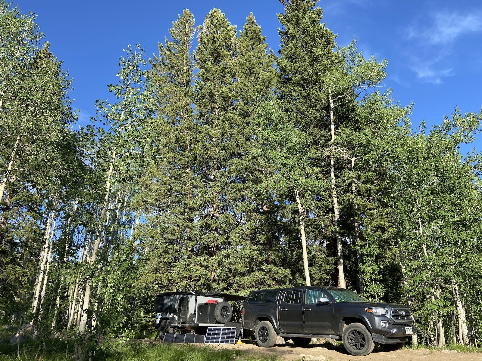 Routt National Forest Dispersed Camping Out Buffalo Pass