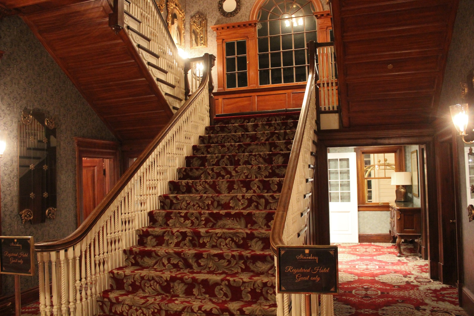 Stanley Hotel Staircase Etes Park CO