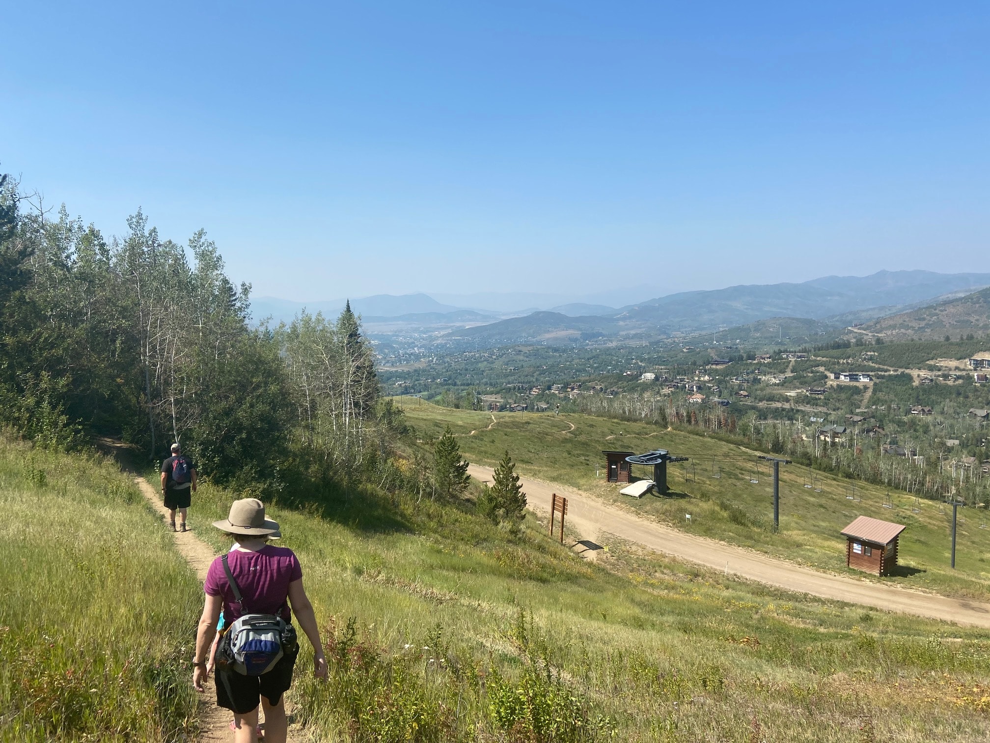 Steamboat Ski Resort Hiking Trail