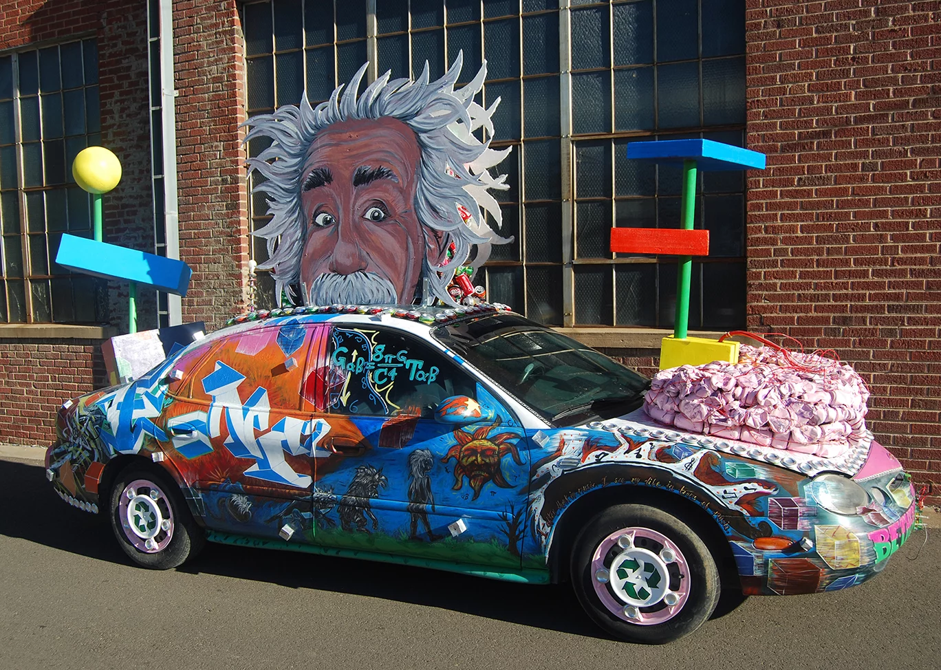 Crazy art car