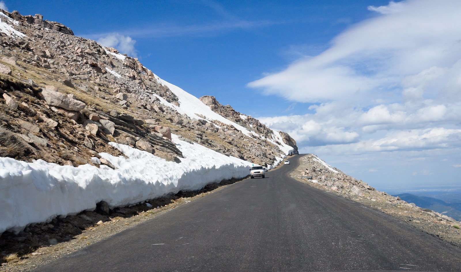 Motoring the Mount Evans Scenic Byway, CO