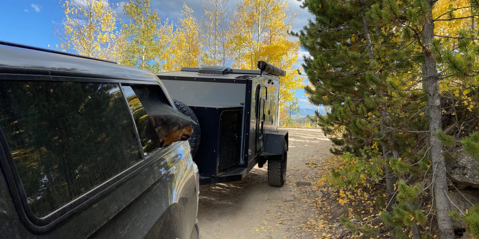 Blue River Dispersed Camping Summit County Colorado Travel Trailer