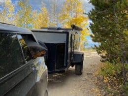 Blue River Dispersed Camping Summit County Colorado Travel Trailer