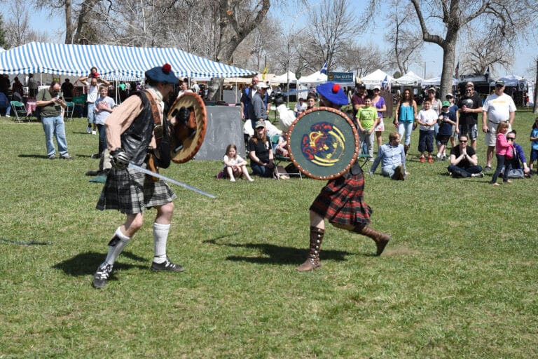 Colorado Tartan Day Festival Longmont, CO 2024 April ScottishIrish