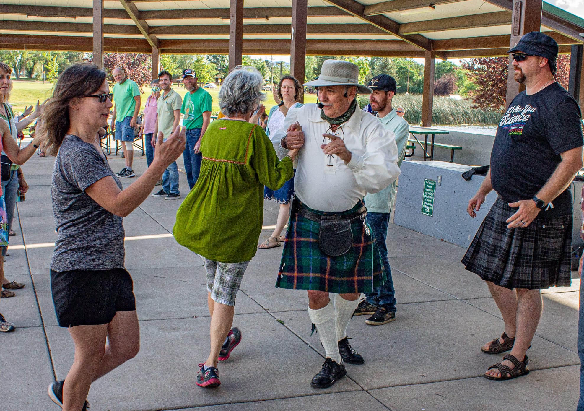 Celtic dancing