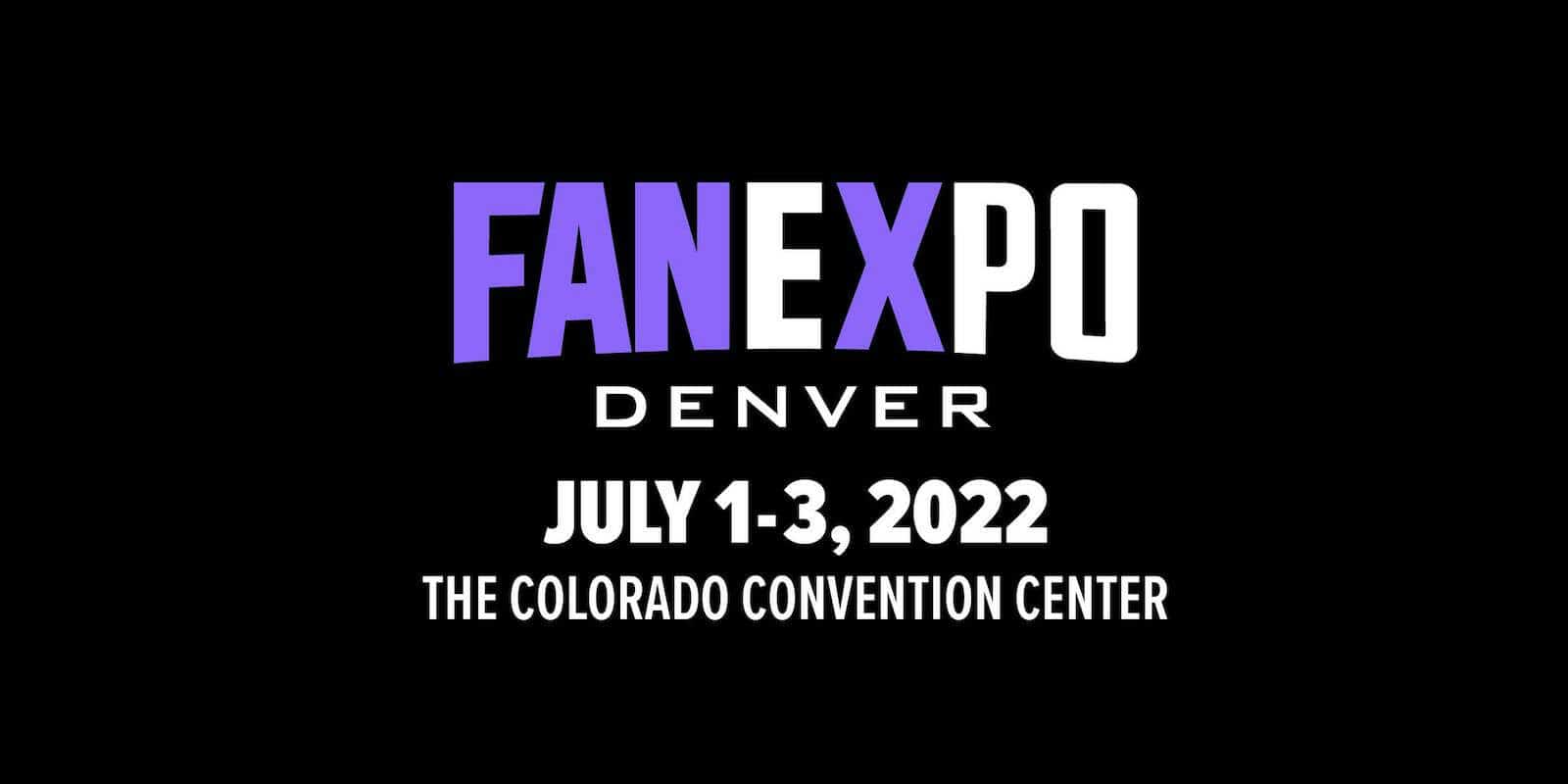 Image of a flyer for the Denver Fan Expo in Colorado