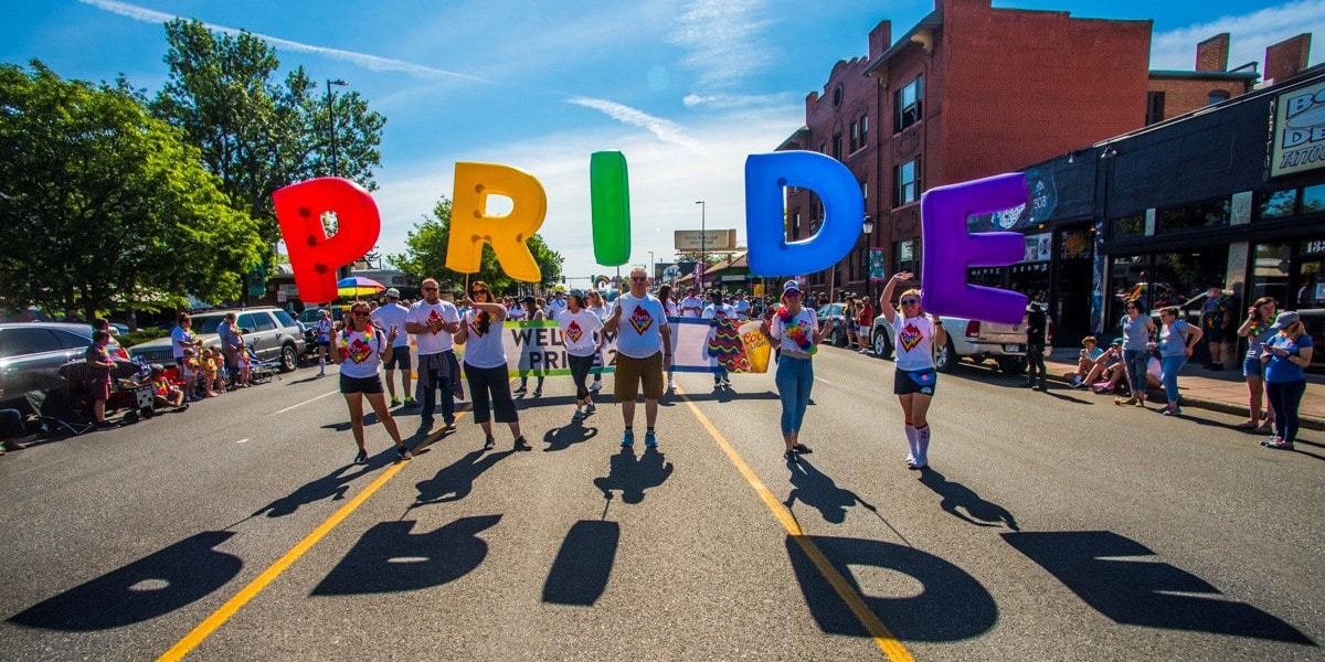 Image of Denver Pride Parade in Colorado