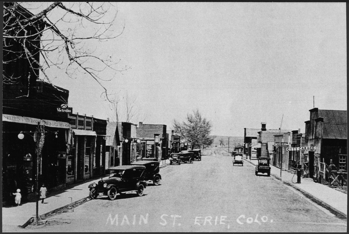 Historic picture of Erie, CO