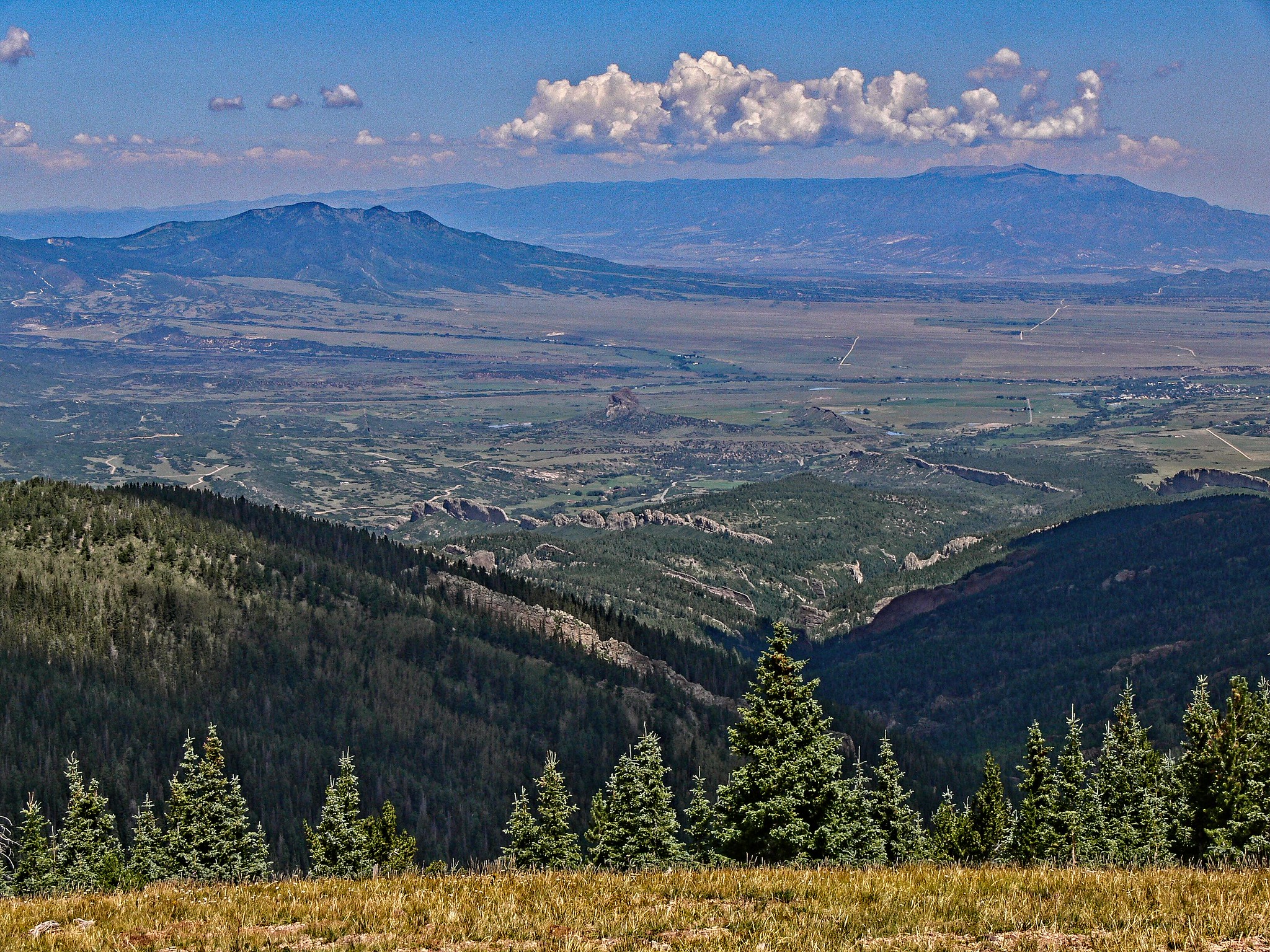 view of mountains