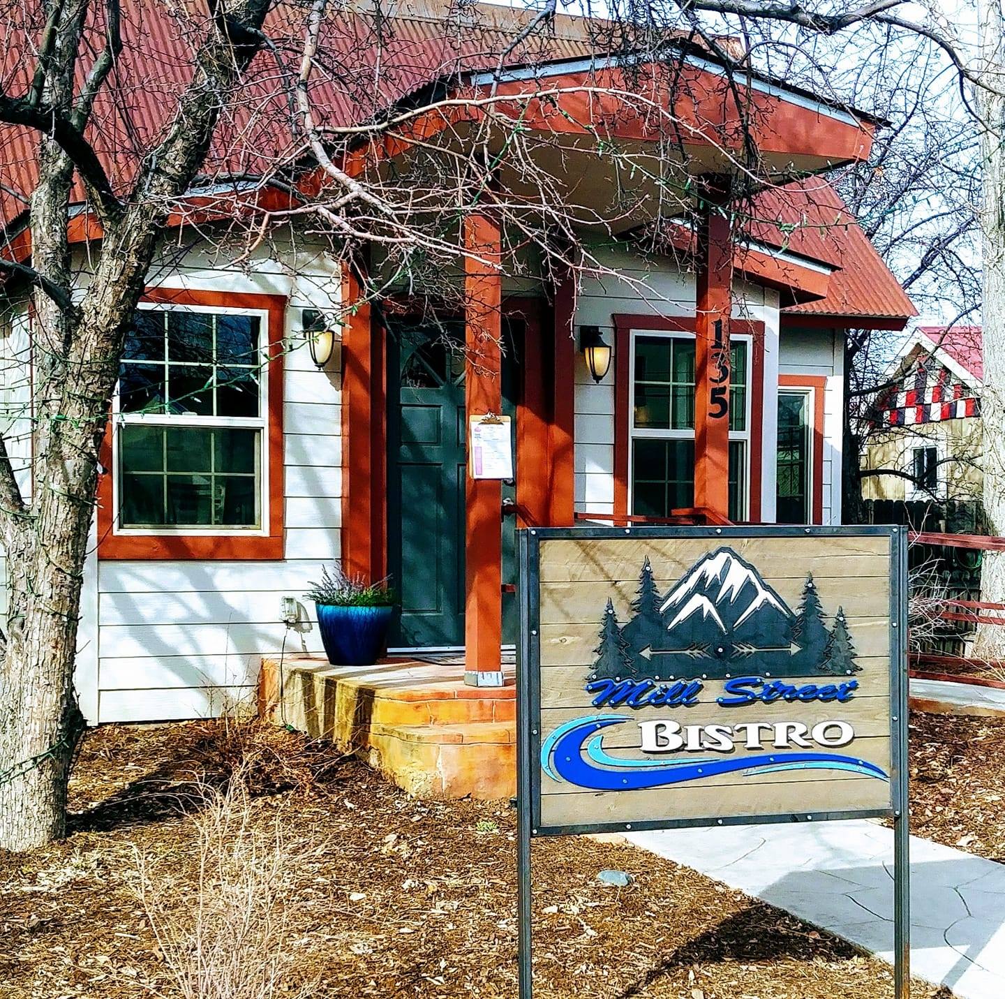 Exterior of Mill Street Bistro