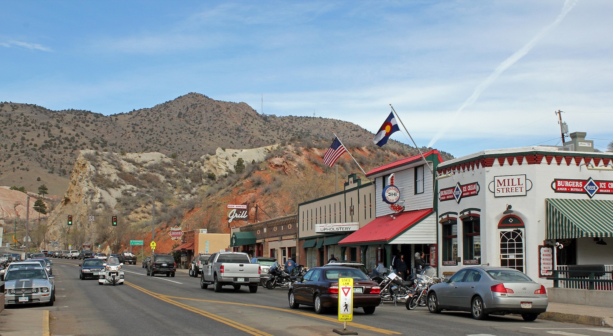 Historic downtown Morrison