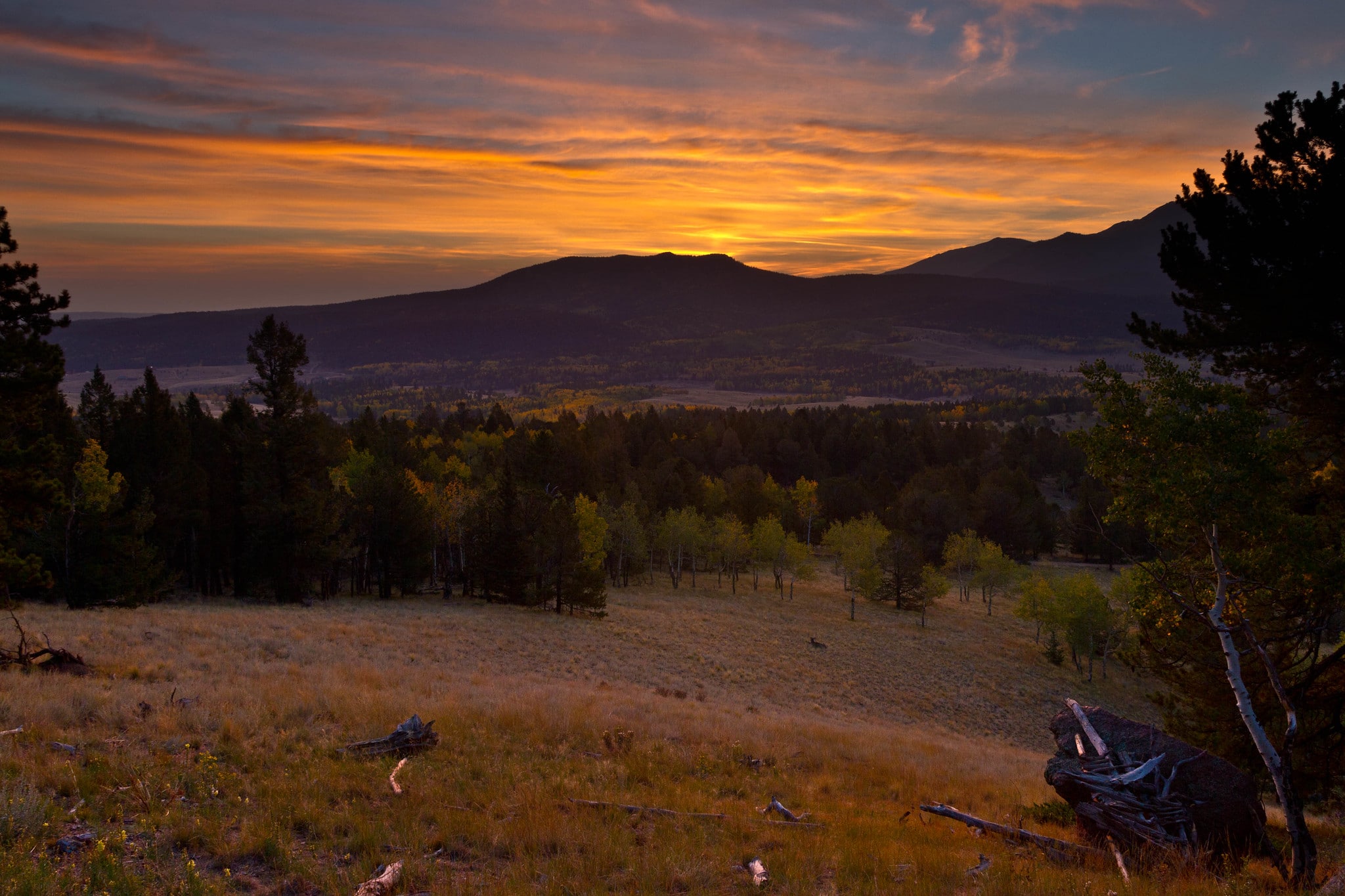 Sunrise over Pikes Peak