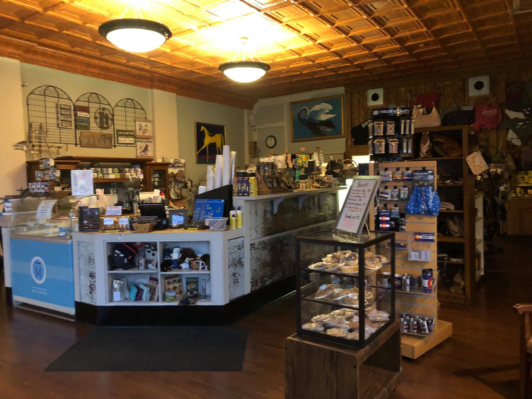 Interior of coffee shop