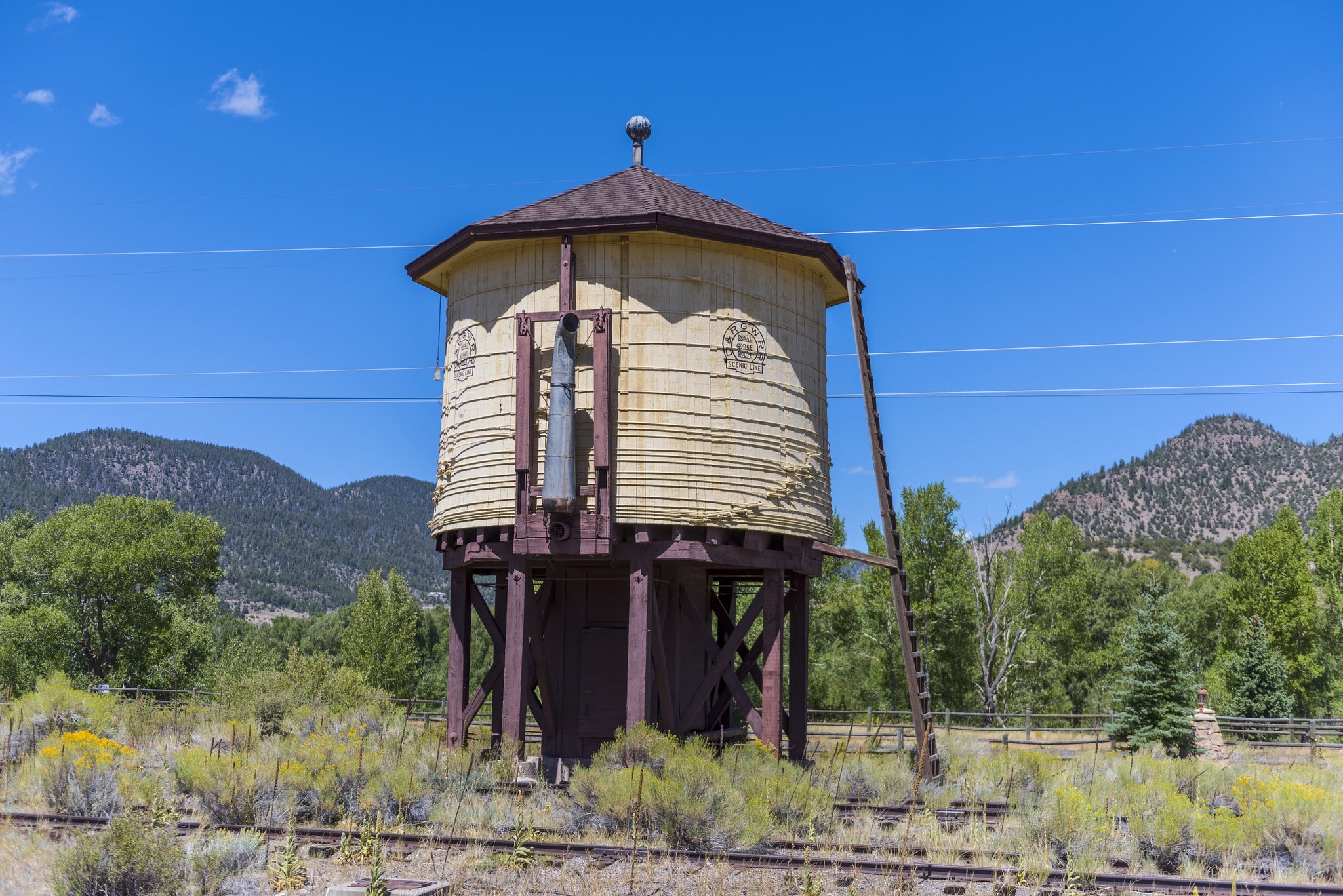 Historic water tank structure