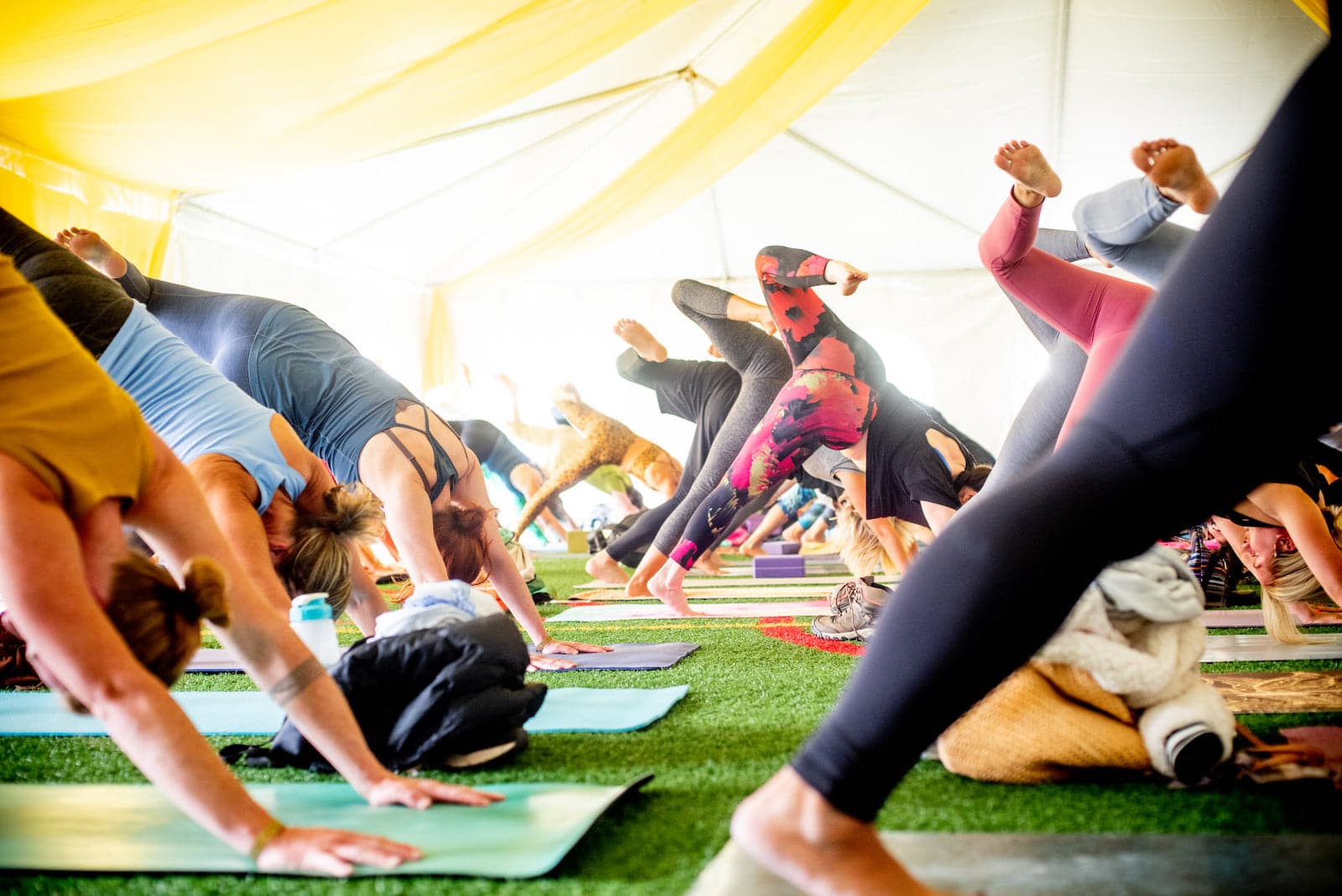 Image of a session at the Telluride Yoga Festival in Colorado