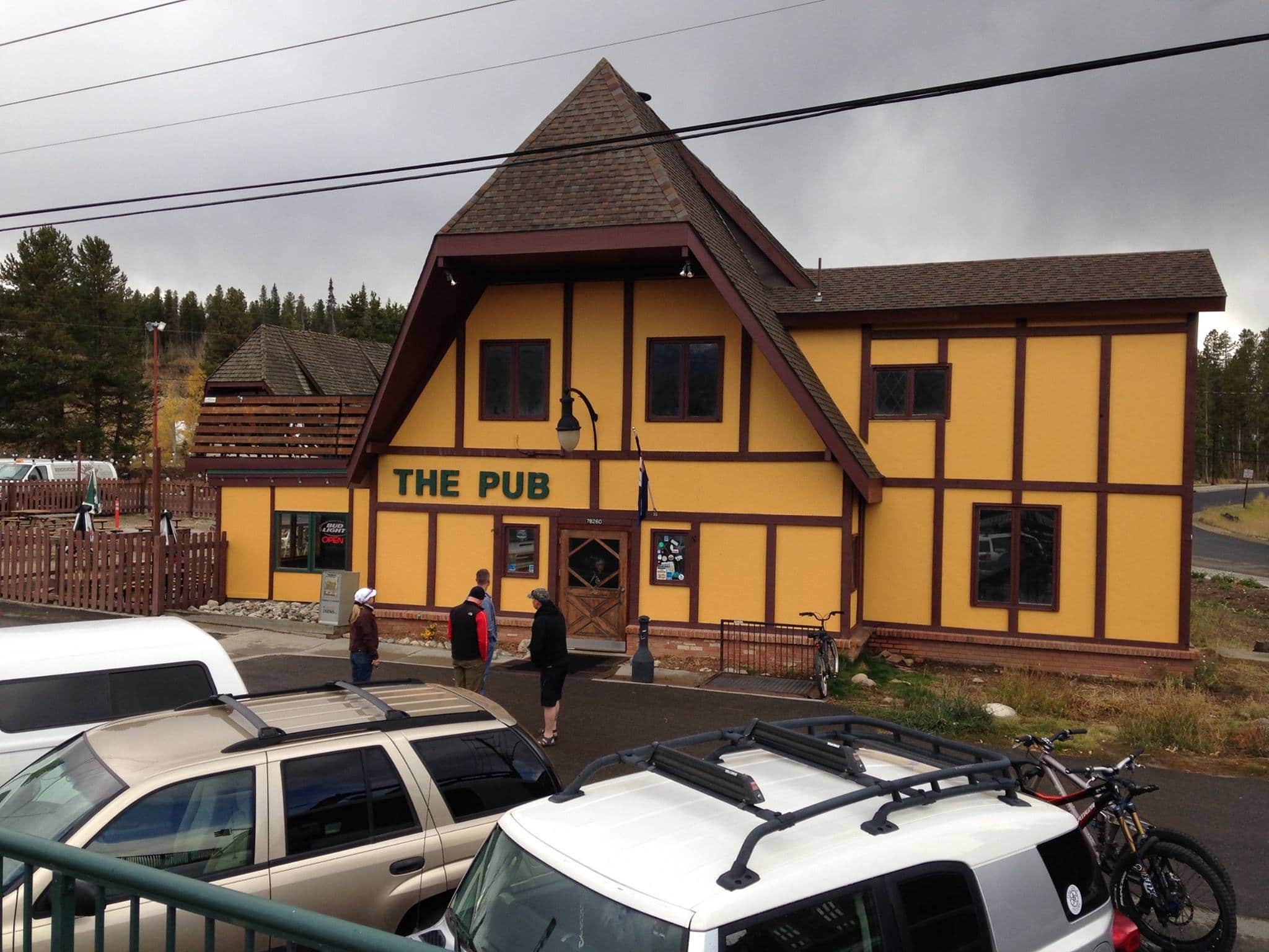 Front of Winter Park pub