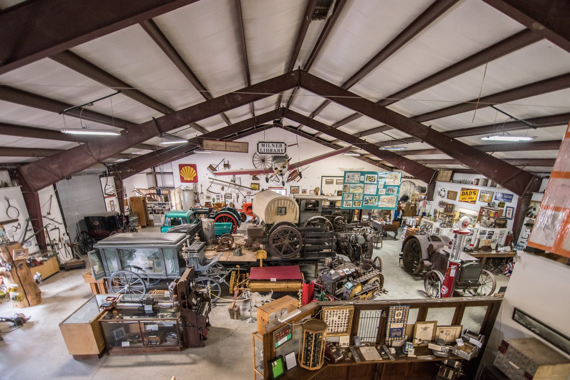 Wild west museum warehouse