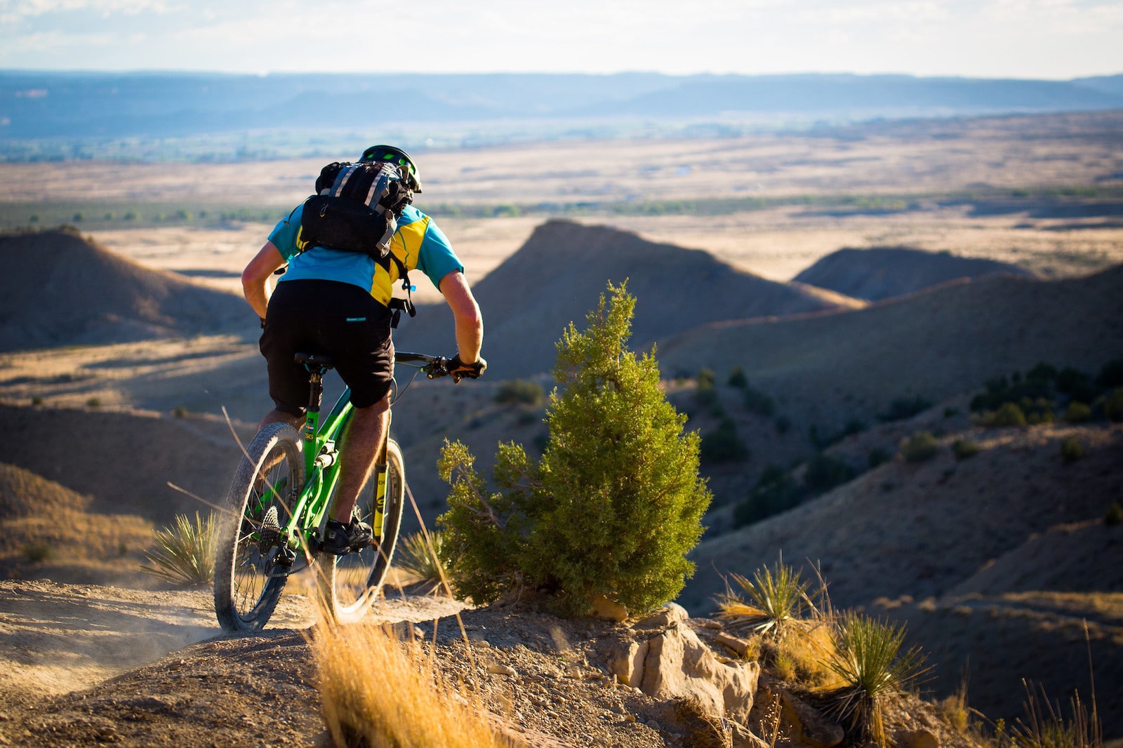 Mountain biking in Fruita, CO