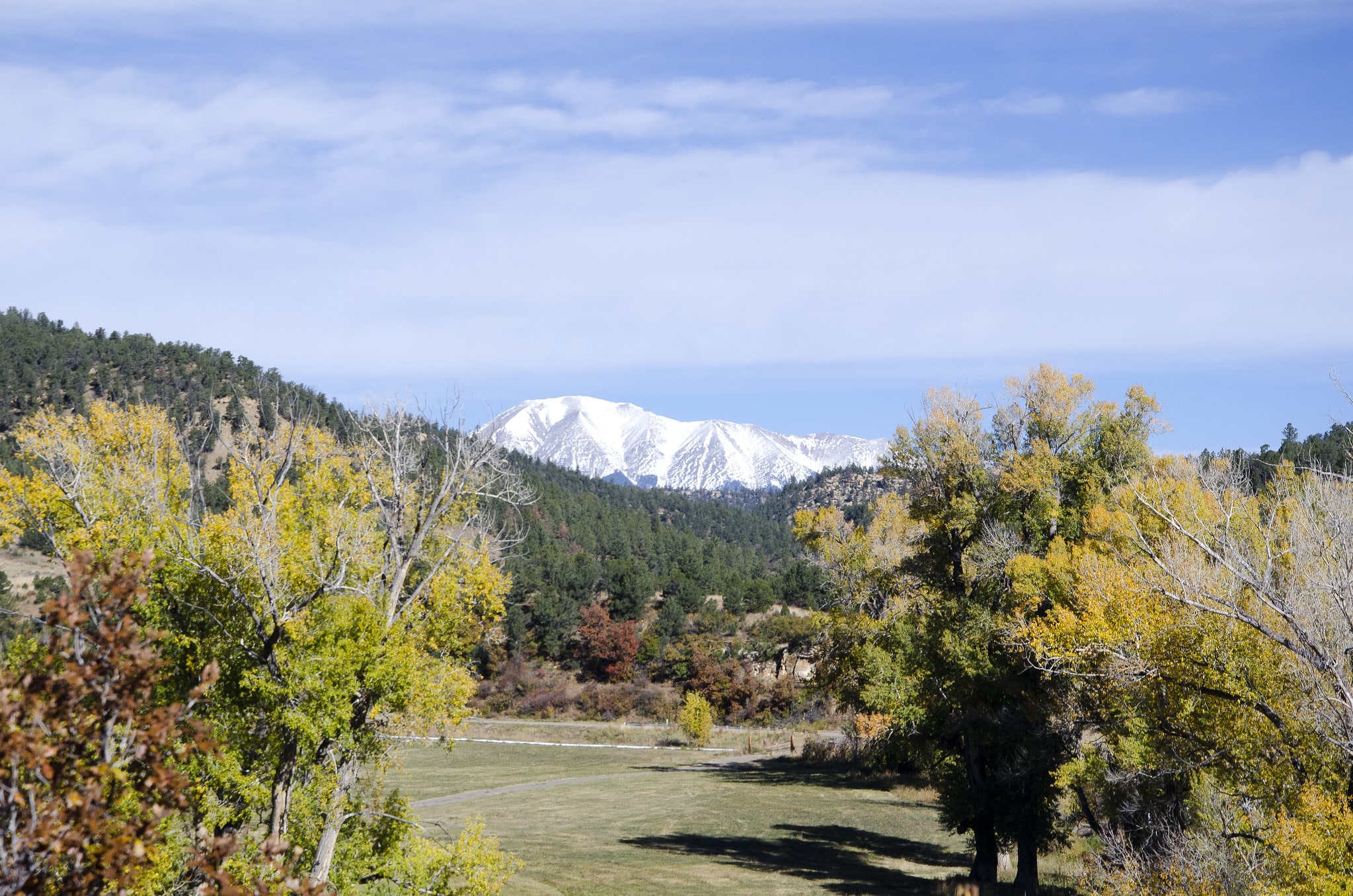 Alpine views in the autumn