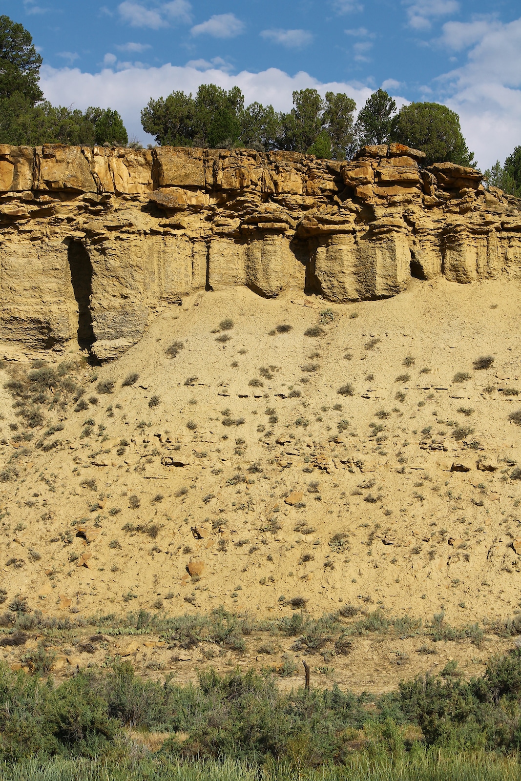 Canyon Pintado South Orientation Site Hillsides