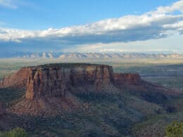 Colorado National Monument Valley in April