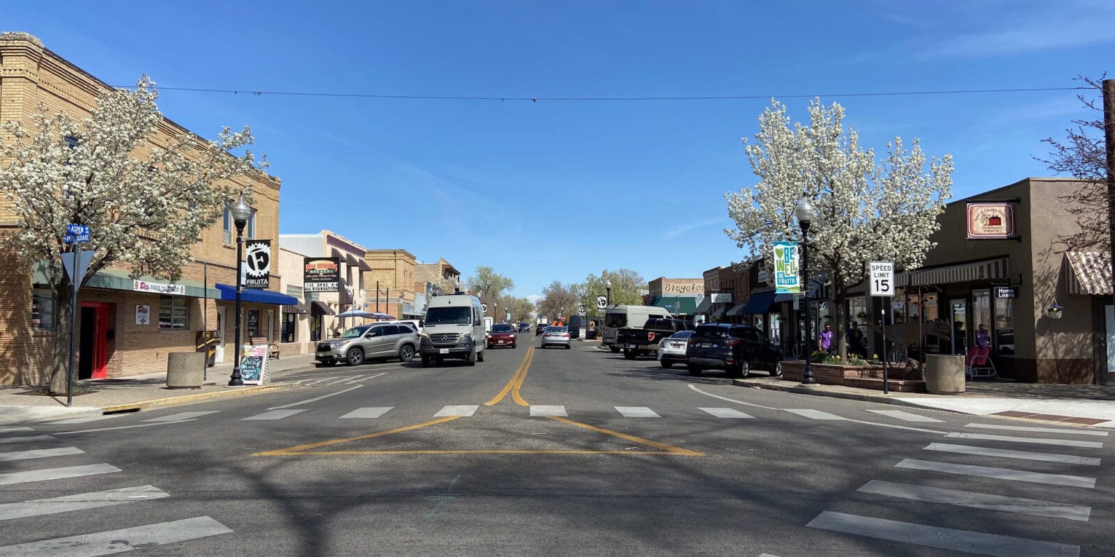 Downtown Fruita CO East Aspen Avenue