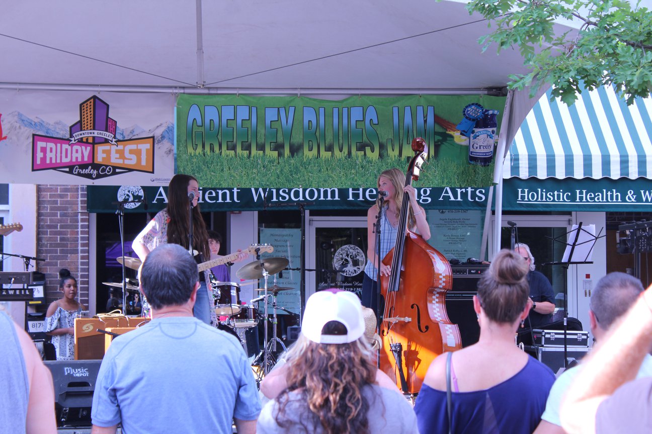 Image of the Grace Kuch Band & Friends at Greeley Blues Jam in Colorado