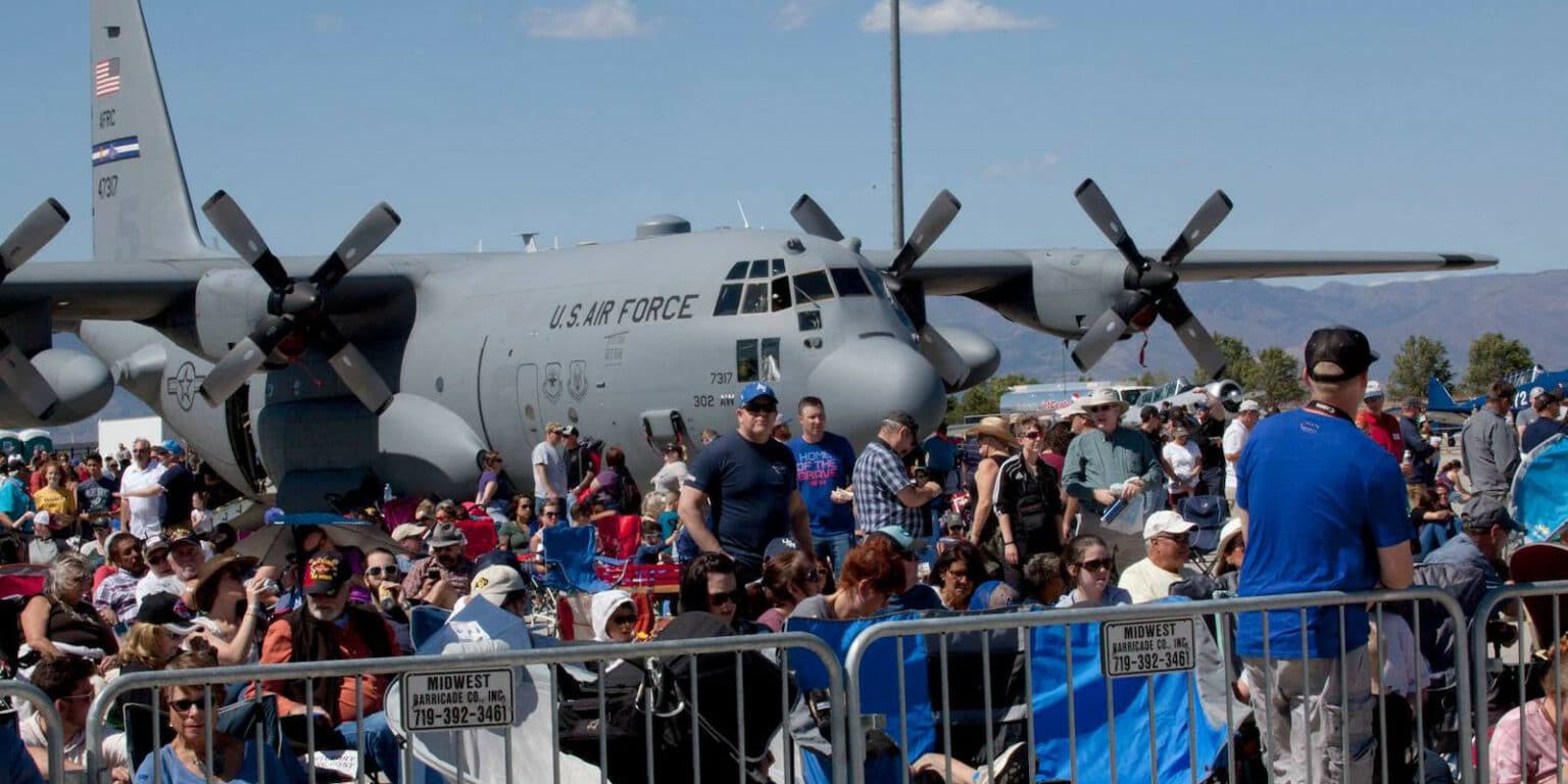 Pikes Peak Regional Air Show Colorado Springs 2023 September Plane