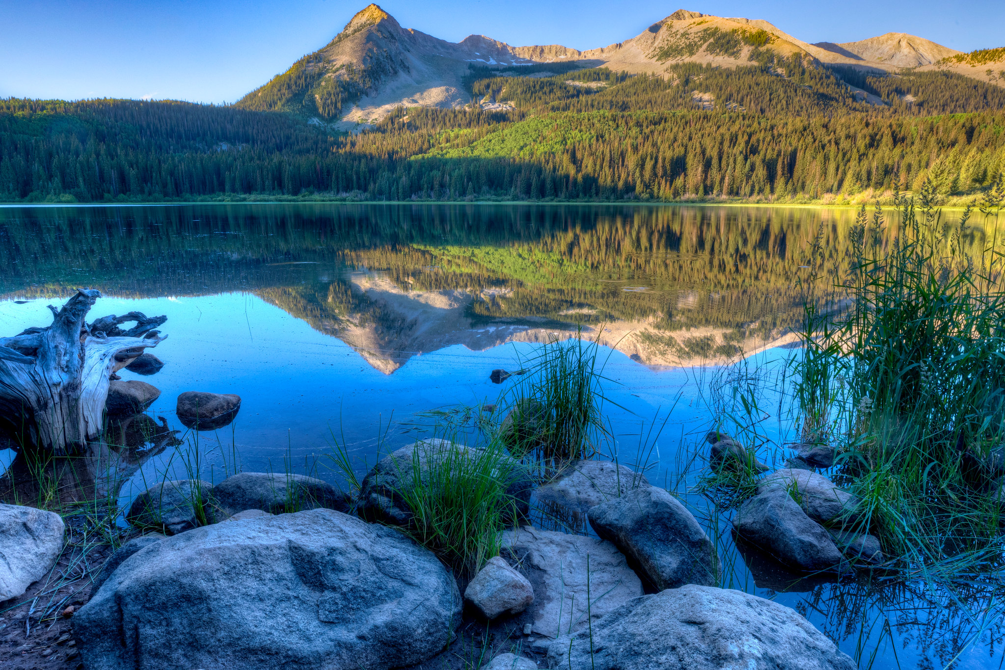 alpine lake