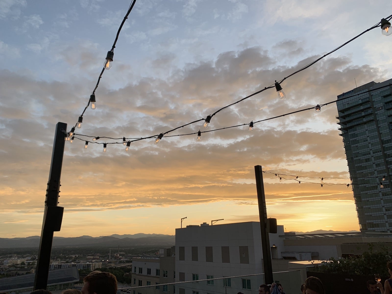 54Thirty Rooftop Bar Sunset Denver CO