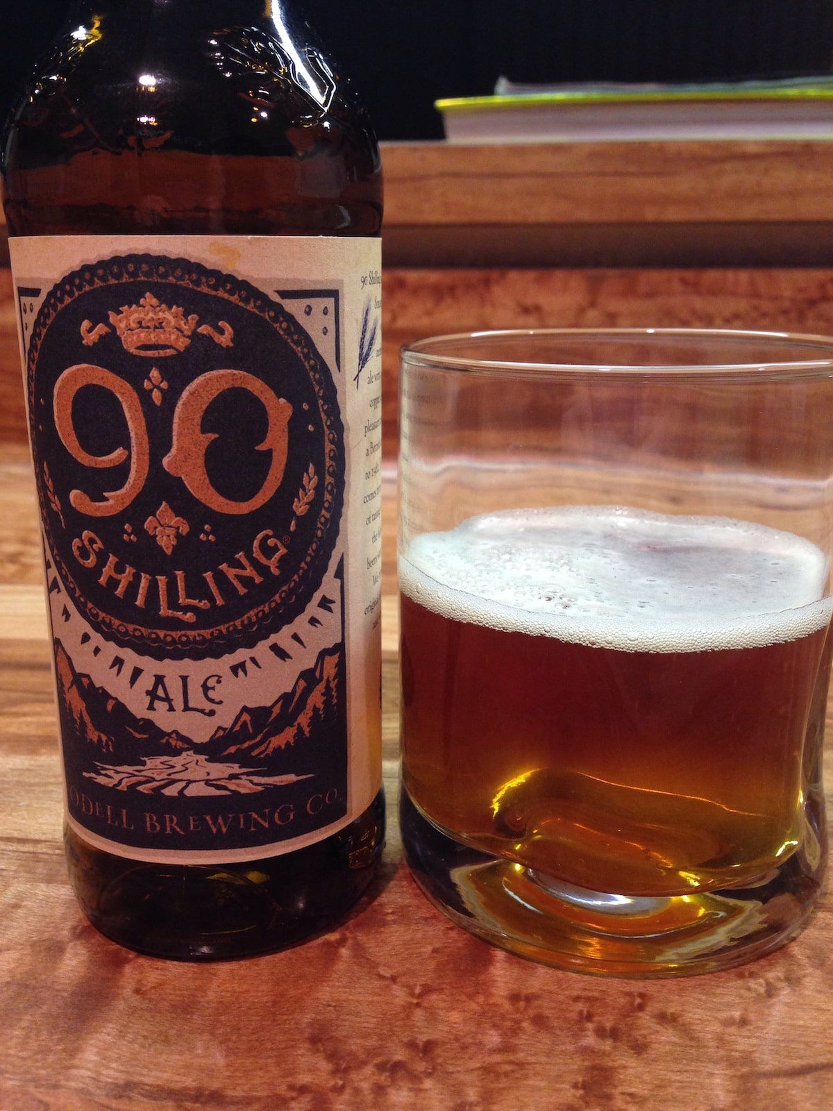 90 Shilling Ale Odell Brewing Colorado