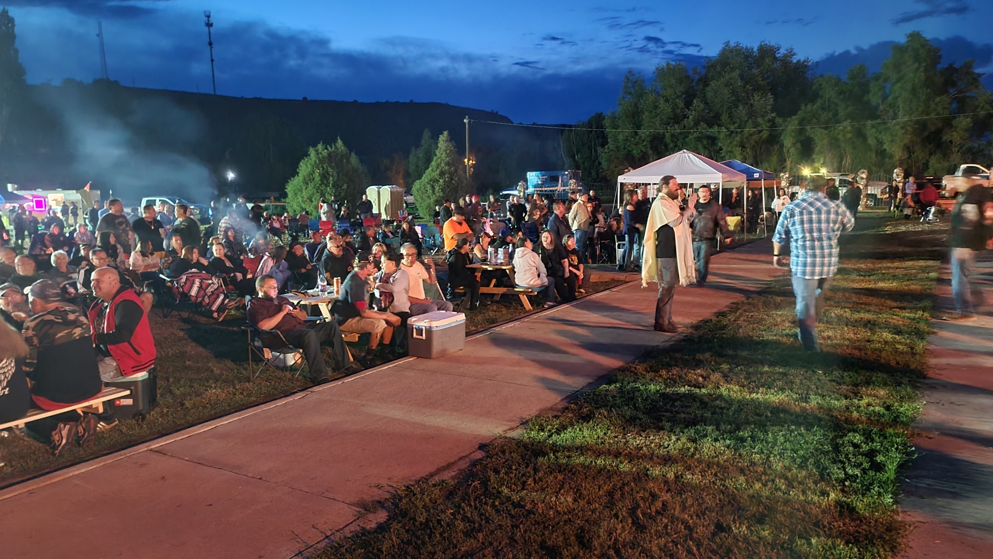 Festival crowd