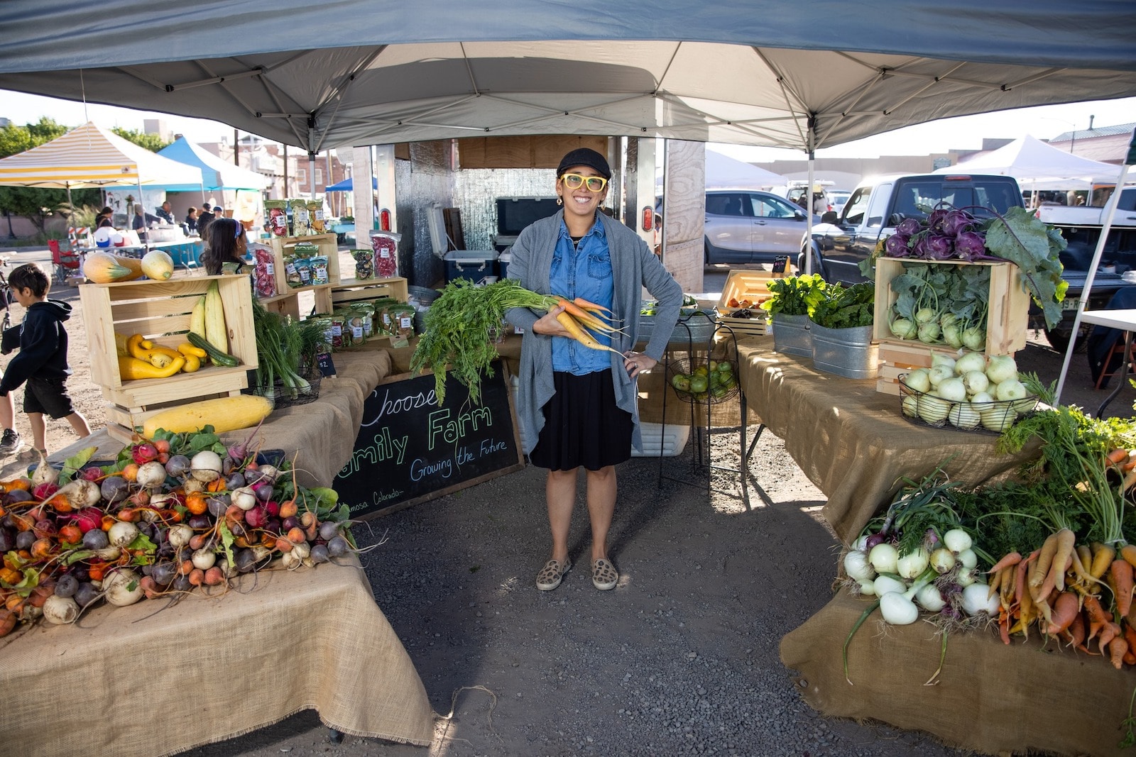 Image of the Family Farm vendor at Alamosa Farmers Market in Colorado