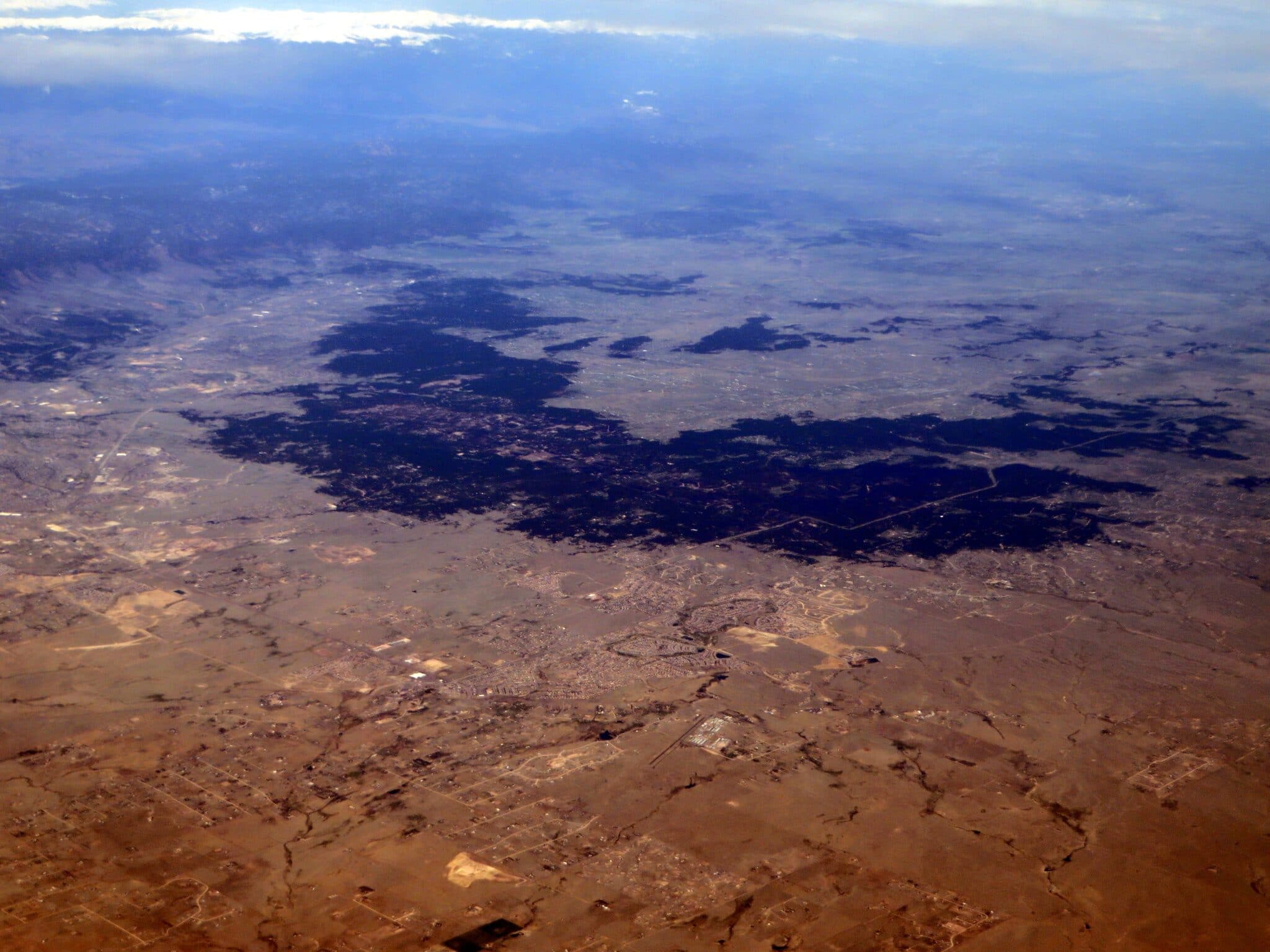 Black Forest Colorado Aerial View