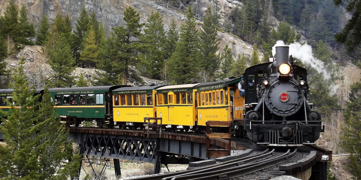Georgetown Loop Railroad - Georgetown to Silver Plume, CO - Uncover