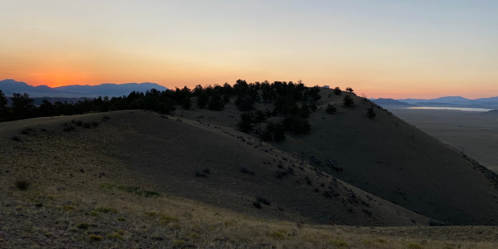 Hartsel South Park Colorado Sunset