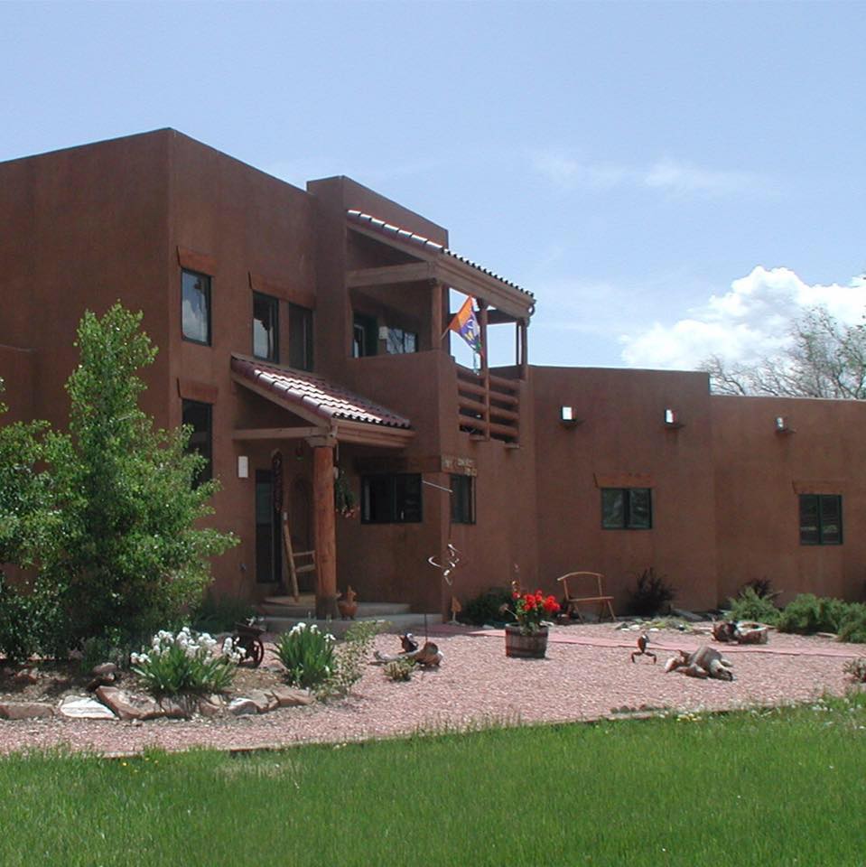 Southwestern inspired house