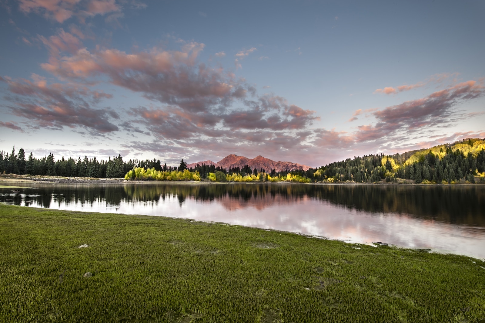 Lost Lake Campground Paonia CO Sunset