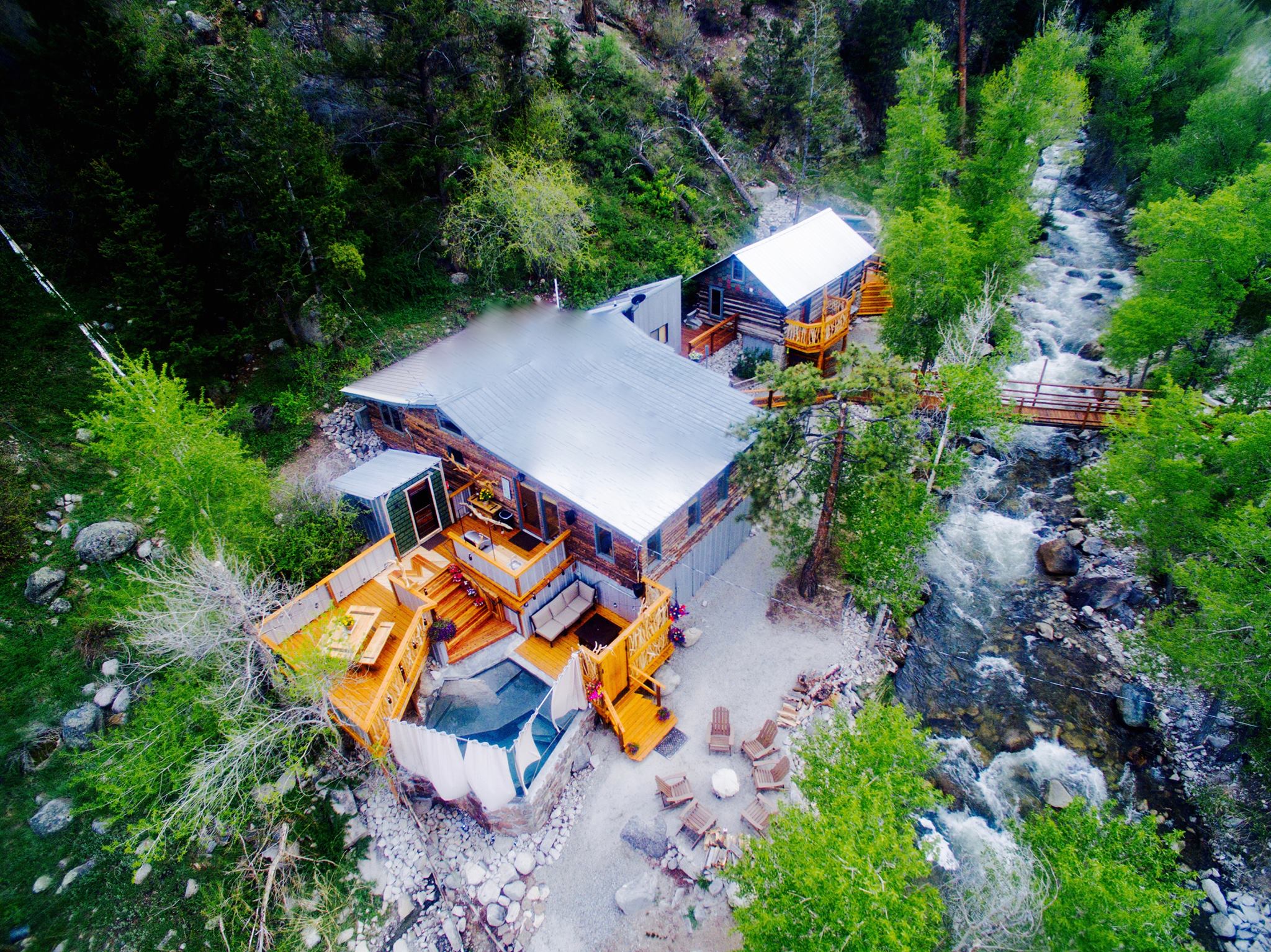 Creekside cabins