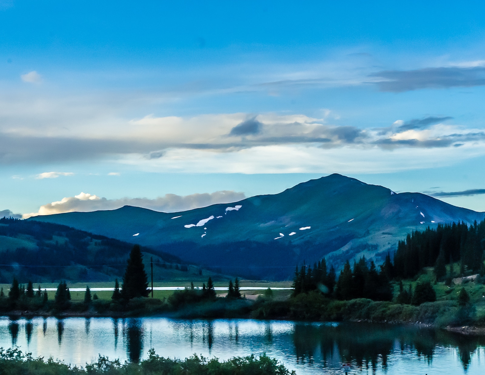 Mountain Lake near Fremont Pass Colorado