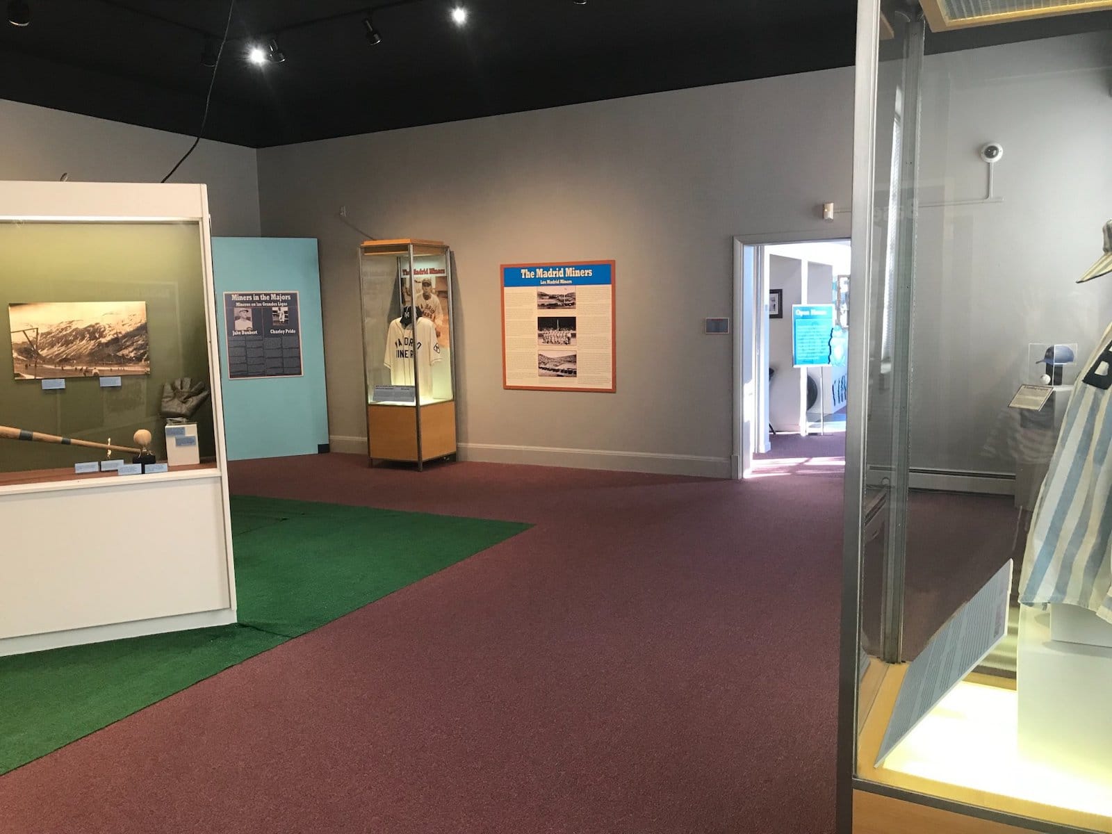 Image of an exhibit in the National Mining Hall of Fame and Museum in Leadville, Colorado