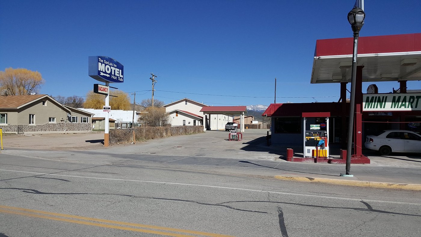 Entrance to motel