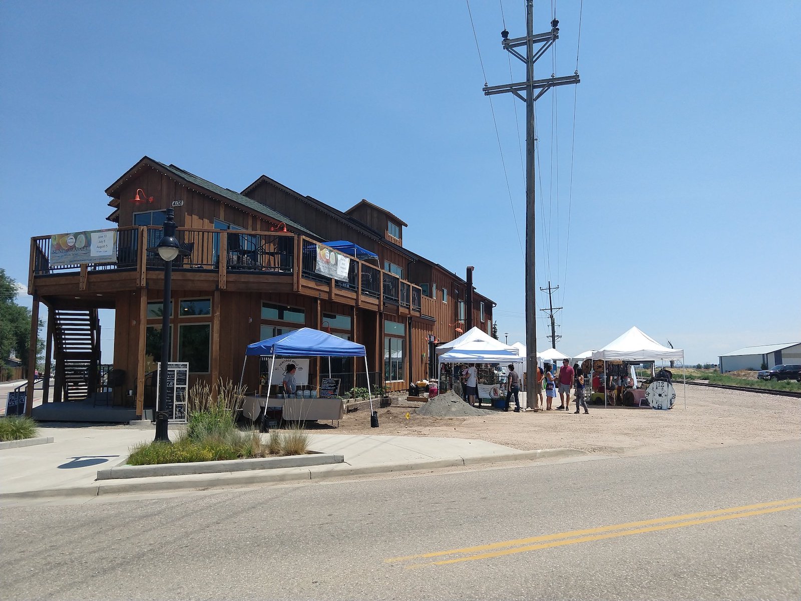 Image of the Timanth Sunday Market in Colorado