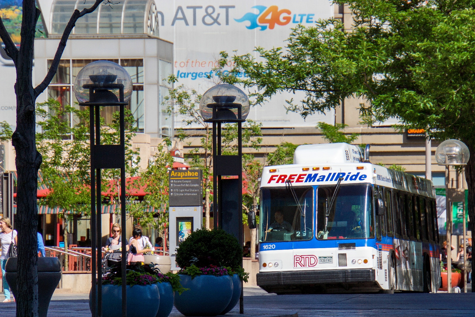 Free Ride, 16th Street Mall, Capitol Hill, Denver, Colorado